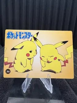 Pokemon Vintage Pocket Monsters Vending HOLO Prism Sticker Bandai 1999 Nintendo - Image 2
