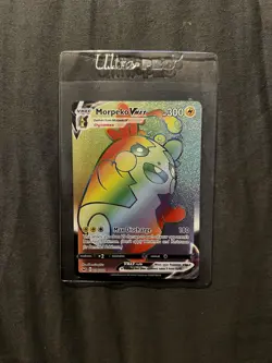 Morpeko VMAX 204/202 Pokemon TCG SWSH01: Sword & Shield Base Set Secret Rare NM - Image 1