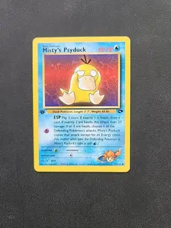 2000 Pokemon Gym Challenge 1st Edition Misty's Psyduck #90/132 - Image 1