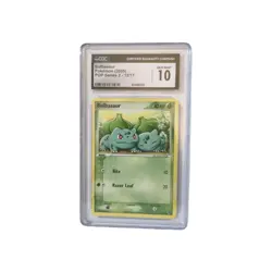 2005 POKEMON POP SERIES 2 #12/17 BULBASAUR CGC 10 - Image 1