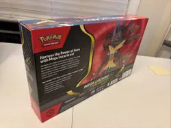 Pokemon TCG Mega Lucario EX Premium Figure Collection One Box Sealed IN STOCK! - Image 3