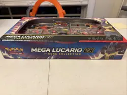 Pokemon TCG Mega Lucario EX Premium Figure Collection One Box Sealed IN STOCK! - Image 4