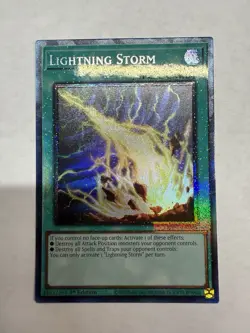 Yugioh TCG Lightning Storm (PCR) RA01-EN061 25th Anniversary Rarity Collection - Image 1