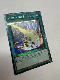 Yugioh TCG Lightning Storm (PCR) RA01-EN061 25th Anniversary Rarity Collection - Image 3
