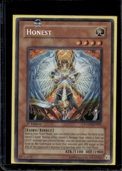 2008 Yu-Gi-Oh! Light of Destruction 1st Edition Honest #LODT-EN001 - Image 1