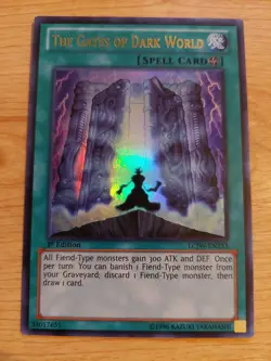 The Gates of Dark World - LCJW-EN253 - Very Lightly Played VLP - 1st Ed - Image 1