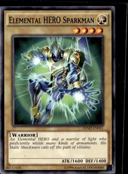 Yu-Gi-Oh Elemental HERO Sparkman DEM2-EN011 - Image 1