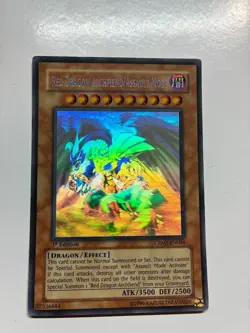 Yugioh Red Dragon Archfiend/Assault Mode CRMS-EN004 Ghost Rare 1st Edition NM - Image 1