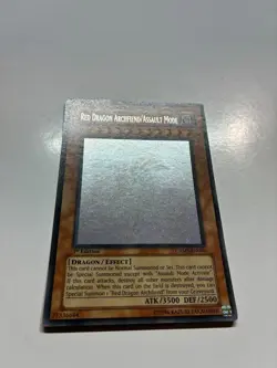 Yugioh Red Dragon Archfiend/Assault Mode CRMS-EN004 Ghost Rare 1st Edition NM - Image 2