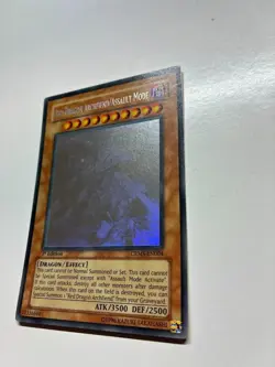 Yugioh Red Dragon Archfiend/Assault Mode CRMS-EN004 Ghost Rare 1st Edition NM - Image 4
