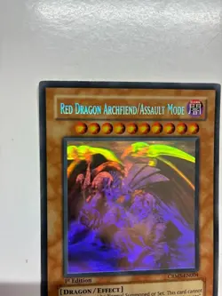 Yugioh Red Dragon Archfiend/Assault Mode CRMS-EN004 Ghost Rare 1st Edition NM - Image 5