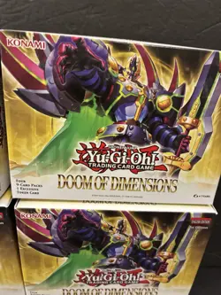 4X Yu-Gi-Oh! TCG Doom of Dimensions MINI BOOSTER BOX 1st Edition - New - 4 Boxes - Image 2
