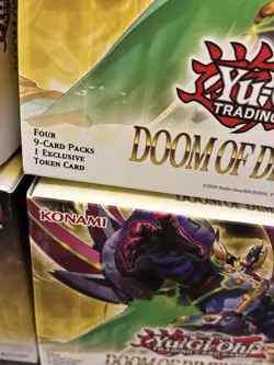 4X Yu-Gi-Oh! TCG Doom of Dimensions MINI BOOSTER BOX 1st Edition - New - 4 Boxes - Image 3