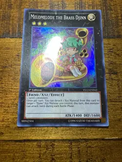 Melomelody the Brass Djinn YS12-EN042 1st Edition Super Rare PL + BONUS - Image 1