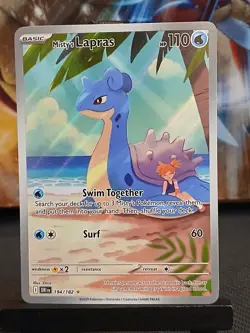 Misty's Lapras 194/182 Sv10: Destined Rivals Pokemon Card - Image 4