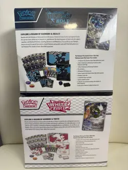Pokemon Center Black Bolt and White Flare ETB PC Elite Trainer Boxes -SHIPS FAST - Image 2