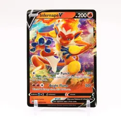 Infernape V SWSH252 SWSH: Sword & Shield Promo Cards Holo - Image 1