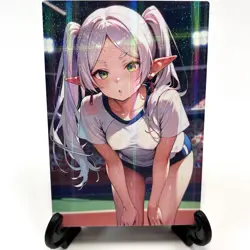 Frieren: Beyond Journey's End Sexy Hot Anime Waifu Girl Goddess Story Art Card - Image 2