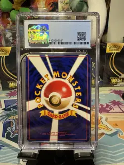 CGC 9 MINT Blastoise 1998 CD Promo Japanese 9 Holo SWIRL Pokemon Card - Image 2