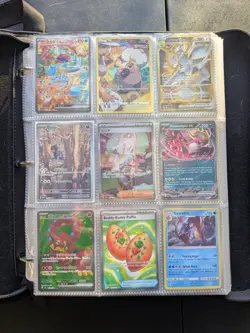Pokemon Collection Binder of Over 450 Cards! Vintage, Modern & More - Image 2