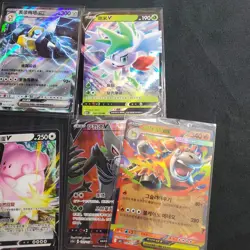 POKEMON TCG VMAX V EX Card Lot Charizard Jolteon Flareon Celebi Chinese Korean B - Image 2