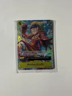 One Piece - Monkey D. Luffy - Alt Art Promo Card - SR - OP07-109 - NM Sealed - Image 1