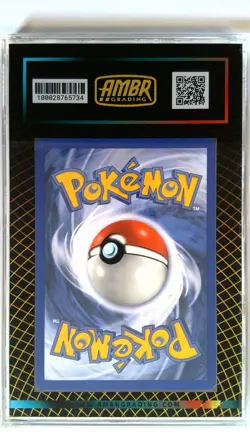 Pokemon Card Cyndaquil (57) Neo Genesis Graded Ambr 9.0 Yellow and Black Pattern - Image 2