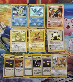 Vintage Pokemon Card Lot WOTC Holo Promo Etc Articuno Gyarados Snorlax - Image 1