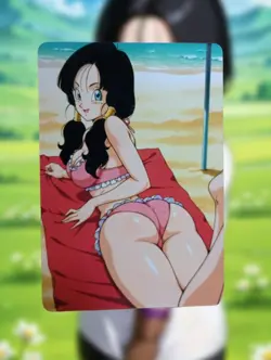 Videl Dragon Ball Z Anime Waifu Sexy Goddess Doujin Lewd Hentai Card - Image 1