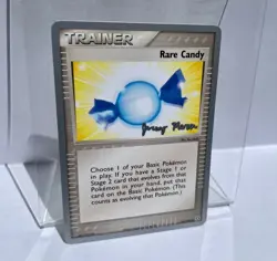 Rare Candy - 83/106 - EX Emerald - 2005 Jeremy Moran World Champ Card - NM - Image 1