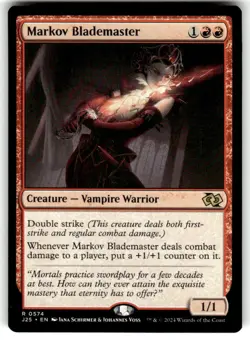 Markov Blademaster Foundations Jumpstart Regular MTG - Image 1
