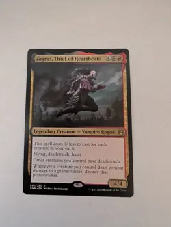 Zagras, Thief of Heartbeats Zendikar Rising Regular MTG NM - Image 1