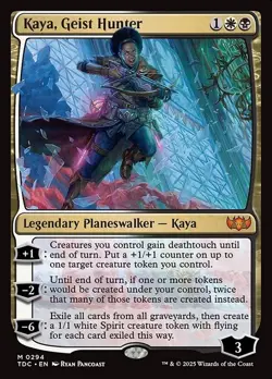 Kaya, Geist Hunter Commander: Tarkir: Dragonstorm NM MTG Non-Foil - Image 1