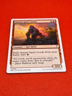 MTG Simian Spirit Guide(White Border) Mystery Booster 2 Regular - Image 2