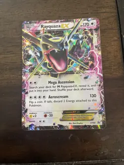 Rayquaza EX XY69 Shiny Black Star Promo Pokemon TCG Holo Rare - Image 1