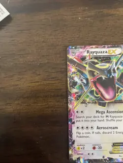 Rayquaza EX XY69 Shiny Black Star Promo Pokemon TCG Holo Rare - Image 2