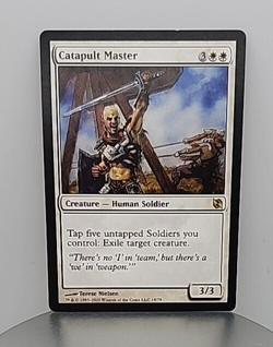 Catapult Master Rare Creature Duel Decks Elspeth Tezzeret MTG Magic Gathering - Image 1