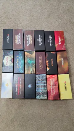 Empty MTG Fat Pack Bundle Storage Box - Lot of 18 - Image 3