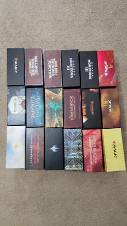 Empty MTG Fat Pack Bundle Storage Box - Lot of 18 - Image 4