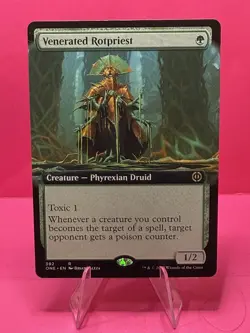 Venerated Rotpriest (Extended Art) Phyrexia: All Will Be One Regular - Image 1