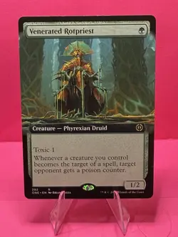 Venerated Rotpriest (Extended Art) Phyrexia: All Will Be One Regular - Image 5