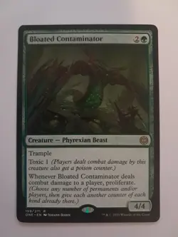Bloated Contaminator NM/M Magic the Gathering MTG Phyrexia All Will Be One - Image 1