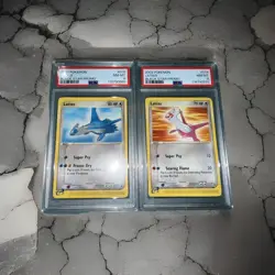 Pokemon PSA Graded sequential numbered Latios & Latias Promo Cards Set - Image 1