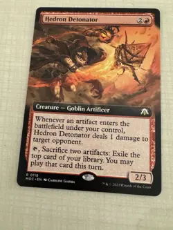 Magic The Gathering: Hedron Detonator. NM. Regular - Image 2