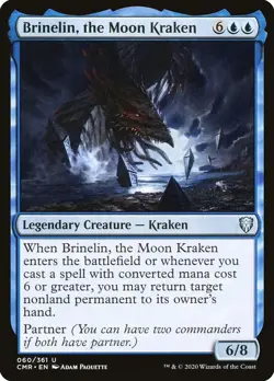 Brinelin, the Moon Kraken [Commander Legends] Magic MTG - Image 1
