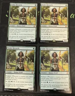 Noble Hierarch X4 Modern Masters 2 2015 Edition Magic the Gathering MTG - Image 1