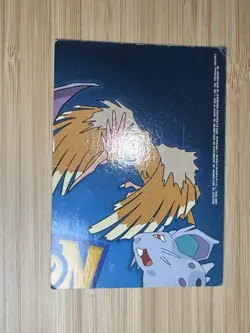 TV7 Professor Oak Topps 1999 TV Animation Series Pokemon - Image 2