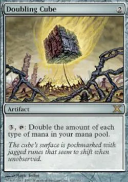 Moderatly Played, English - 1 x MTG Doubling Cube Tenth Edition - Image 1