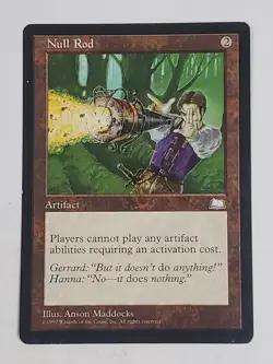 MTG Null Rod (Weatherlight/Artifact/R) - BGM - Image 1