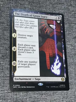 MTG The Death of Gwen Stacy Regular Rare Marvel Spider-Man 2025 0054 NM/M - Image 1